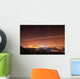 Stars Appear above City Wall Decal