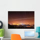Stars Appear above City Wall Decal