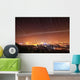 Stars Appear above City Wall Decal