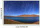 Polar Star Trails over Wall Decal