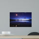 Conjunction Moon Jupiter and Wall Decal