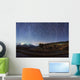 Polar Star Trails above Wall Decal