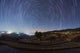 Polar Star Trails above Wall Decal