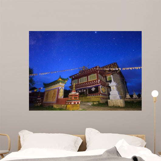 Morning Twilight Paints Sky Wall Decal