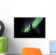 Aurora Borealis above Trees Wall Decal Design 4