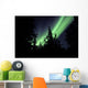 Aurora Borealis above Trees Wall Decal Design 4