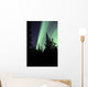 Aurora Borealis above Trees Wall Decal Design 3