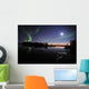Aurora Borealis over Long Wall Decal Design 7