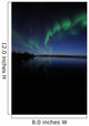 Aurora Borealis over Long Wall Decal Design 5
