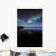 Aurora Borealis over Long Wall Decal Design 4