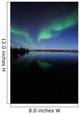 Aurora Borealis over Long Wall Decal Design 4