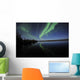 Aurora Borealis over Long Wall Decal Design 2