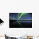 Aurora Borealis over Long Wall Decal Design 1