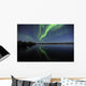 Aurora Borealis over Long Wall Decal Design 1
