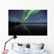 Aurora Borealis over Long Wall Decal Design 1