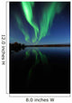 Aurora Borealis over Long Wall Decal Design 7