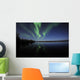 Aurora Borealis over Long Wall Decal Design 4