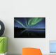 Aurora Borealis over Long Wall Decal Design 3