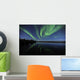 Aurora Borealis over Long Wall Decal Design 3