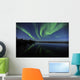 Aurora Borealis over Long Wall Decal Design 3
