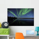 Aurora Borealis over Long Wall Decal Design 3