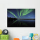 Aurora Borealis over Long Wall Decal Design 3