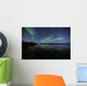 Aurora Borealis over Long Wall Decal Design 1