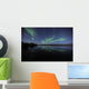 Aurora Borealis over Long Wall Decal Design 1