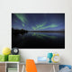 Aurora Borealis over Long Wall Decal Design 1