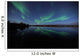 Aurora Borealis over Long Wall Decal Design 1