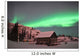 Aurora Borealis over Cabin Wall Decal Design 2