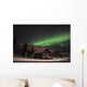 Aurora Borealis over Cabin Wall Decal