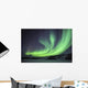 Aurora Borealis over Prosperous Wall Decal Design 2