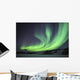 Aurora Borealis over Prosperous Wall Decal Design 2