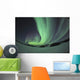 Aurora Borealis over Prosperous Wall Decal Design 1