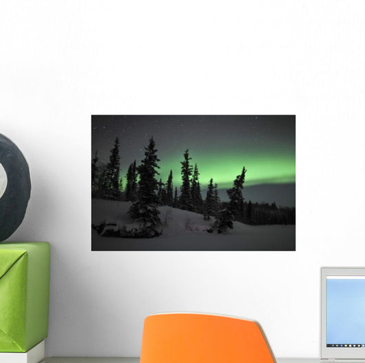 Aurora Borealis over Vee Wall Decal Design 8