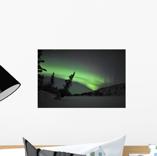 Aurora Borealis over Vee Wall Decal Design 7