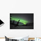 Aurora Borealis over Vee Wall Decal Design 7