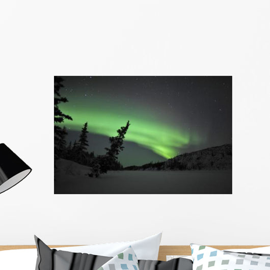 Aurora Borealis over Vee Wall Decal Design 7
