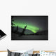 Aurora Borealis over Vee Wall Decal Design 7