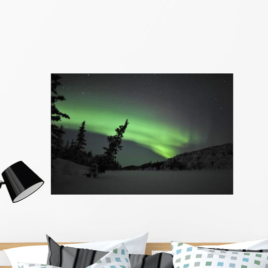 Aurora Borealis over Vee Wall Decal Design 7