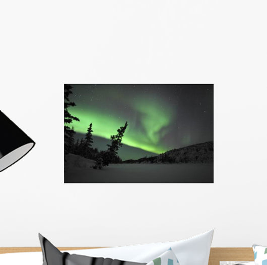 Aurora Borealis over Vee Wall Decal