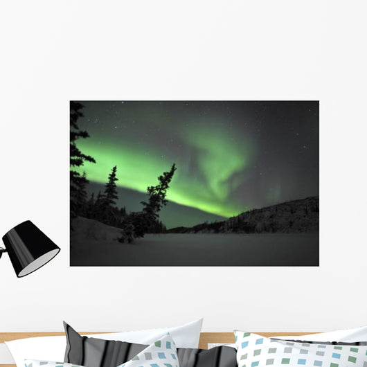 Aurora Borealis over Vee Wall Decal