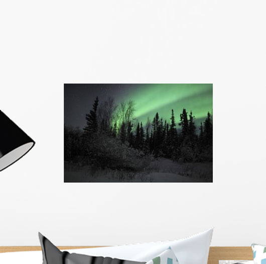 Aurora Borealis over Vee Wall Decal Design 5
