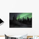 Aurora Borealis over Vee Wall Decal Design 5