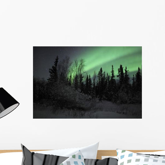 Aurora Borealis over Vee Wall Decal Design 5