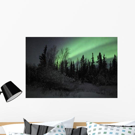 Aurora Borealis over Vee Wall Decal Design 5