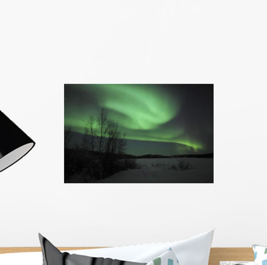 Aurora Borealis over Vee Wall Decal Design 4