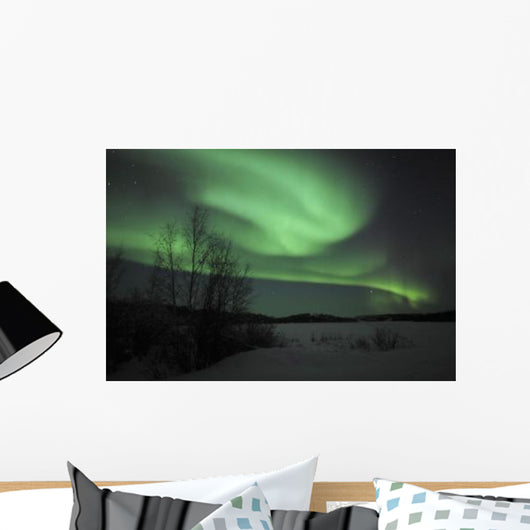Aurora Borealis over Vee Wall Decal Design 4
