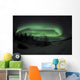 Aurora Borealis over Vee Wall Decal Design 3
